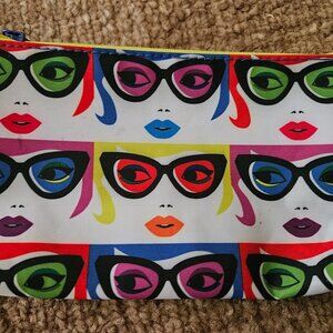 Ipsy Colorful Sunglass Makeup Bag